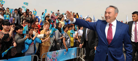 Президент Республики Казахстан Нурсултан Абишевич Назарбаев